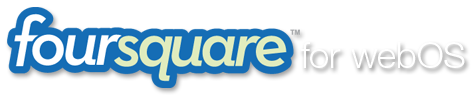 foursquare for webOS